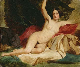 Female Nude In a Landscape